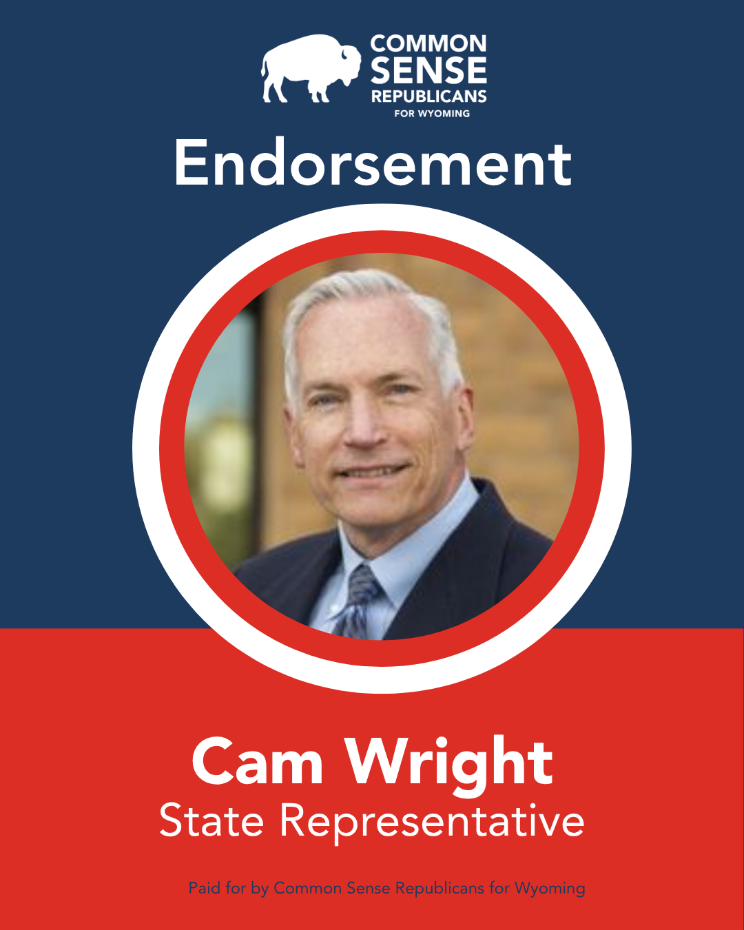 Cam Wright Endorsement